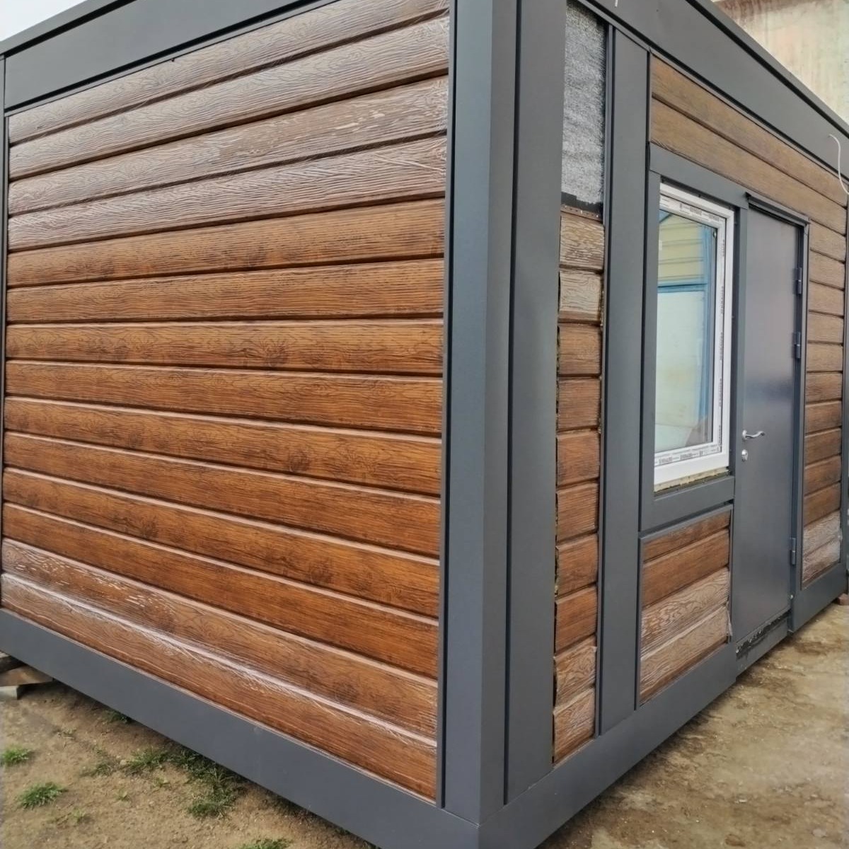 Теплый хозблок тип 2